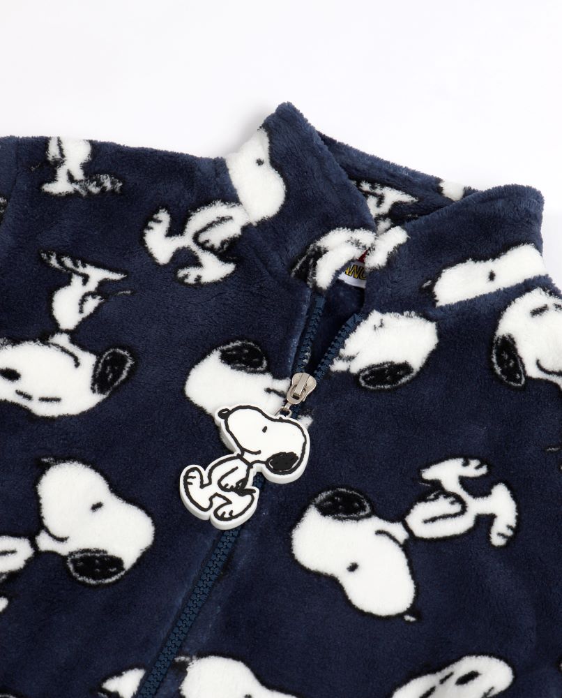 VESTAGLIA AUTUNNO/INVERNO BAMBINA  BLU 67079 BLU PEANUTS 