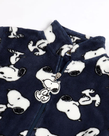 VESTAGLIA AUTUNNO/INVERNO BAMBINA  BLU 67079 BLU PEANUTS 