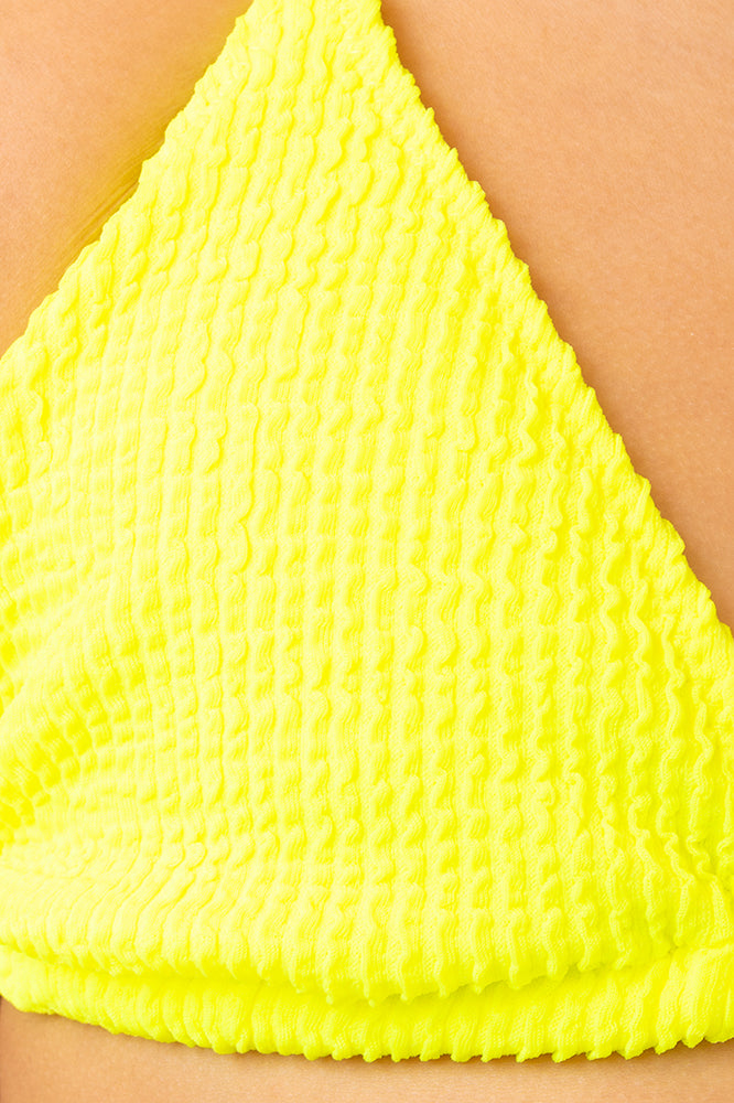 BIKINI TRIANGOLO BAMBINA  GIALLO FJ24-0900 FY FXXK 