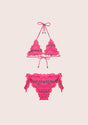 BIKINI TRIANGOLO BAMBINA  FUCSIA FJ24-1524 X05 FXXK 
