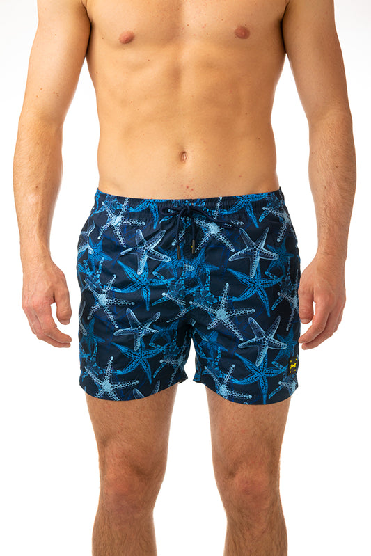 BOXER MOLLA UOMO  BLU FK24-2040 X05 FXXK 