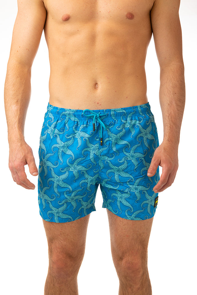 BOXER MOLLA UOMO  AZZURRO FK24-2040 X07 FXXK 