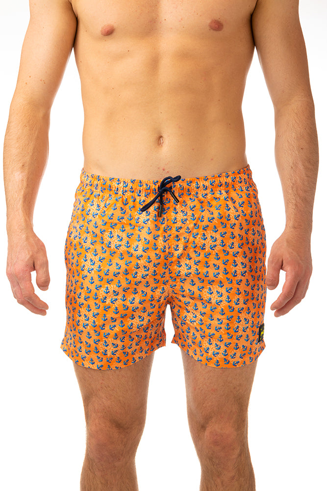 BOXER MOLLA UOMO  ARANCIO FK24-2040 X14 FXXK 