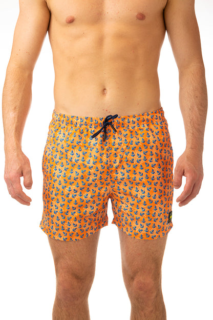 BOXER MOLLA UOMO  ARANCIO FK24-2040 X14 FXXK 