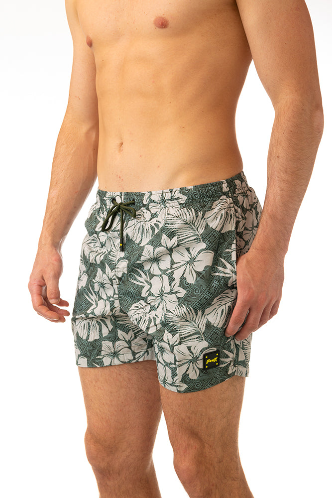 BOXER MOLLA UOMO  VERDE FK24-2050 X10 FXXK 