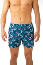 BOXER MOLLA UOMO  AZZURRO FK24-2050 X12 FXXK 