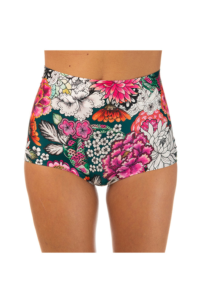 MIX SLIP DONNA  VERDE RETRO MAYA HAPPY UNDIES 