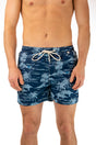 BOXER MOLLA UOMO  BLU RIVIERA 037HAWAI ROY ROGER'S 