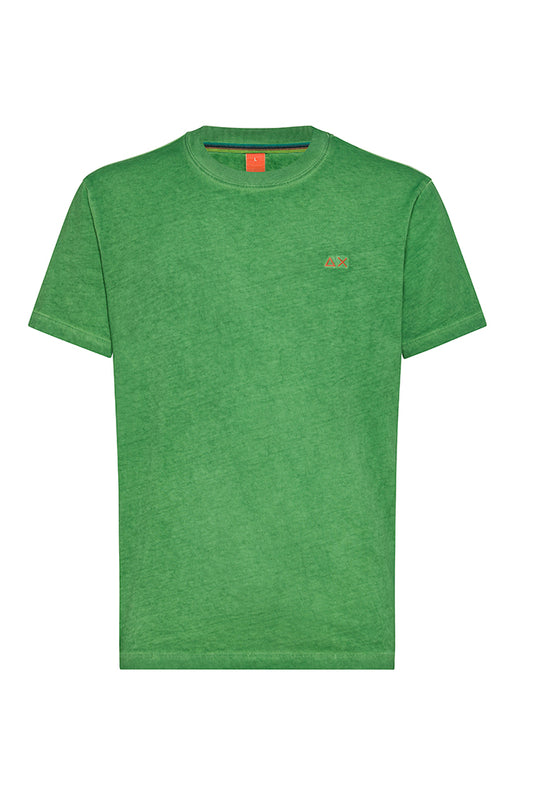 MAGLIA T-SHIRT UOMO  VERDE T34145 88VERDE SUN 68 