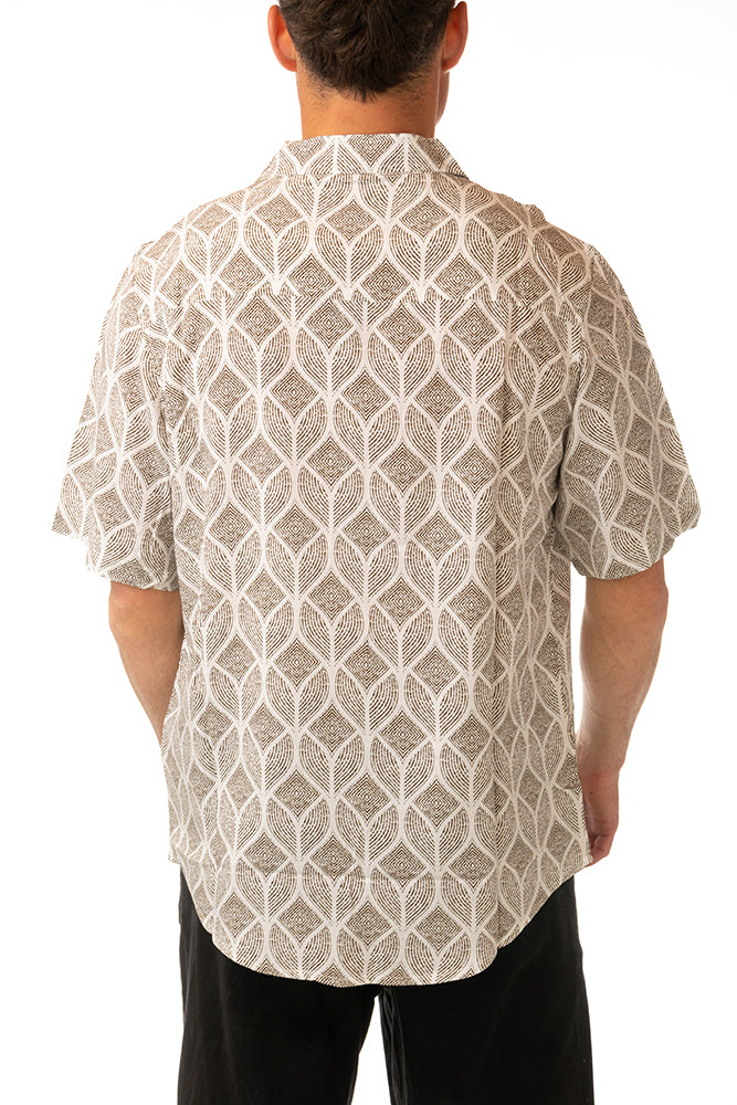 MAGLIA CAMICIA UOMO  BIANCO BWL PARGOWHITE TOOCO 