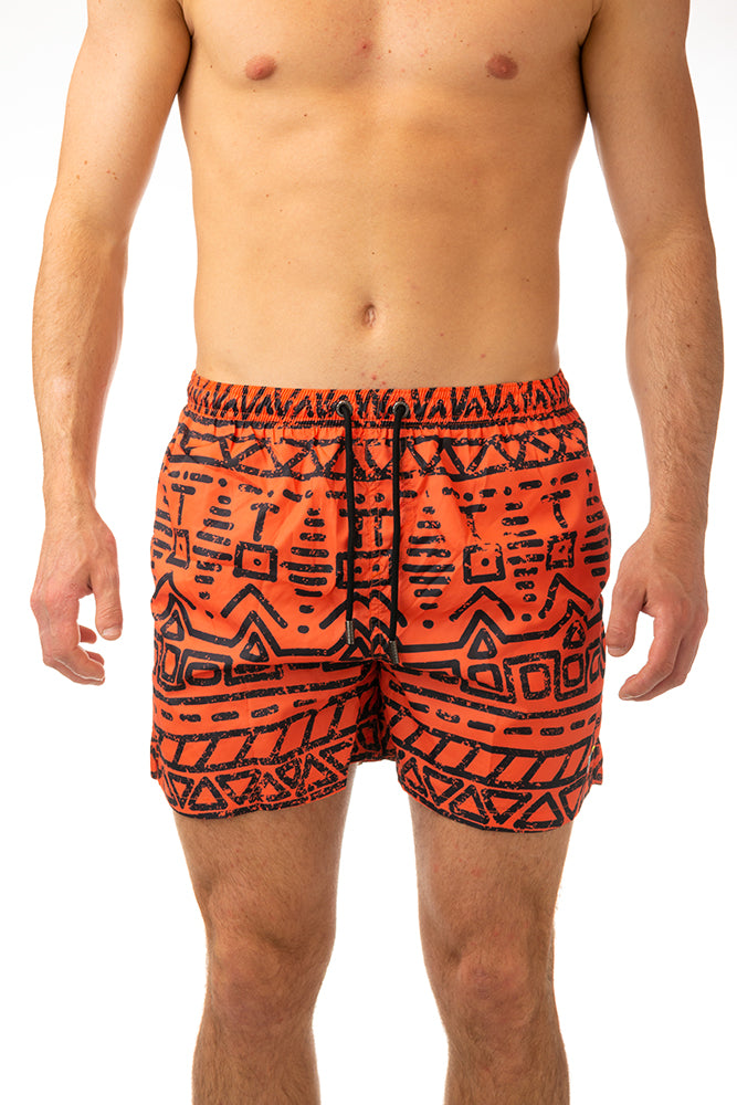 BOXER MOLLA UOMO  ARANCIO CLASSIC GUINEAORANGE TOOCO 