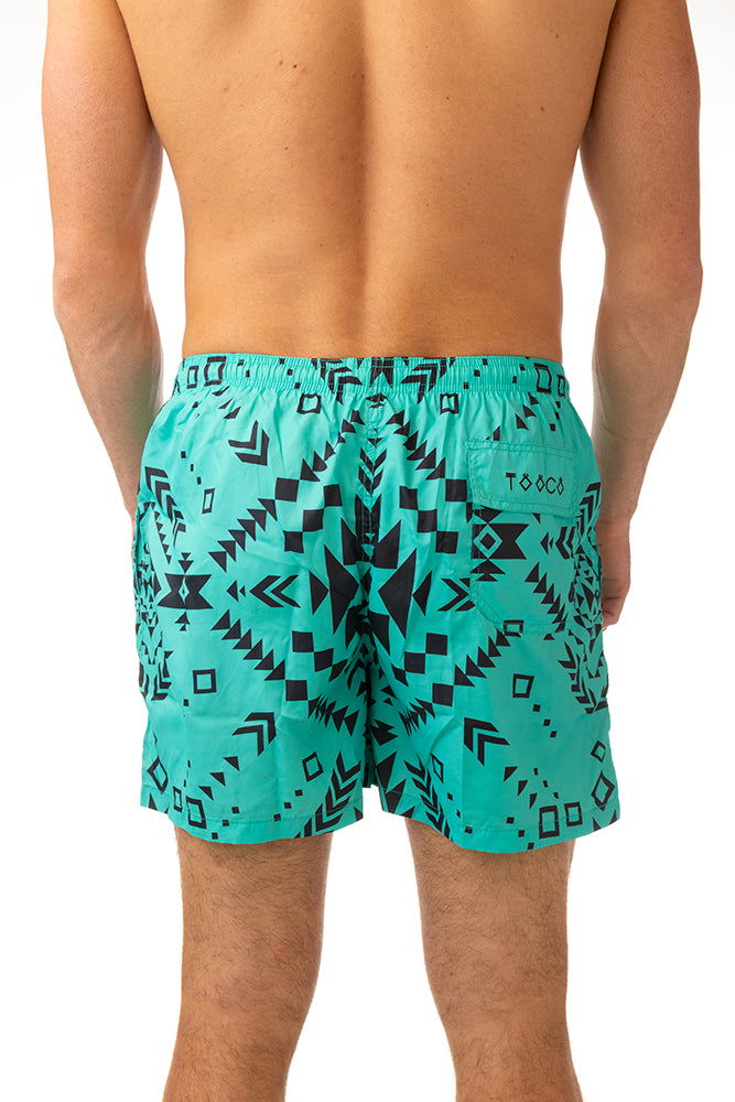 BOXER MOLLA UOMO  TURCHESE CLASSIC OHANATOURQUOISE TOOCO 