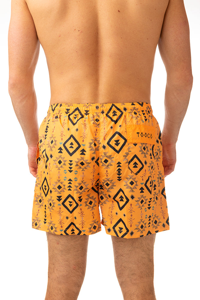 BOXER MOLLA UOMO  ARANCIO CLASSIC UXMALOCHER TOOCO 