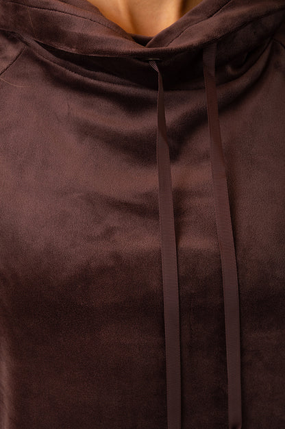 MAGLIA DONNA MARRONE CI52 DARK COFFE VERDISSIMA 