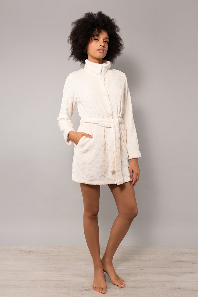 VESTAGLIA DONNA ST75 PANNA VERDISSIMA 