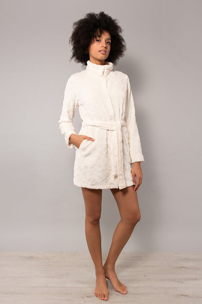 VESTAGLIA DONNA ST75 PANNA VERDISSIMA 