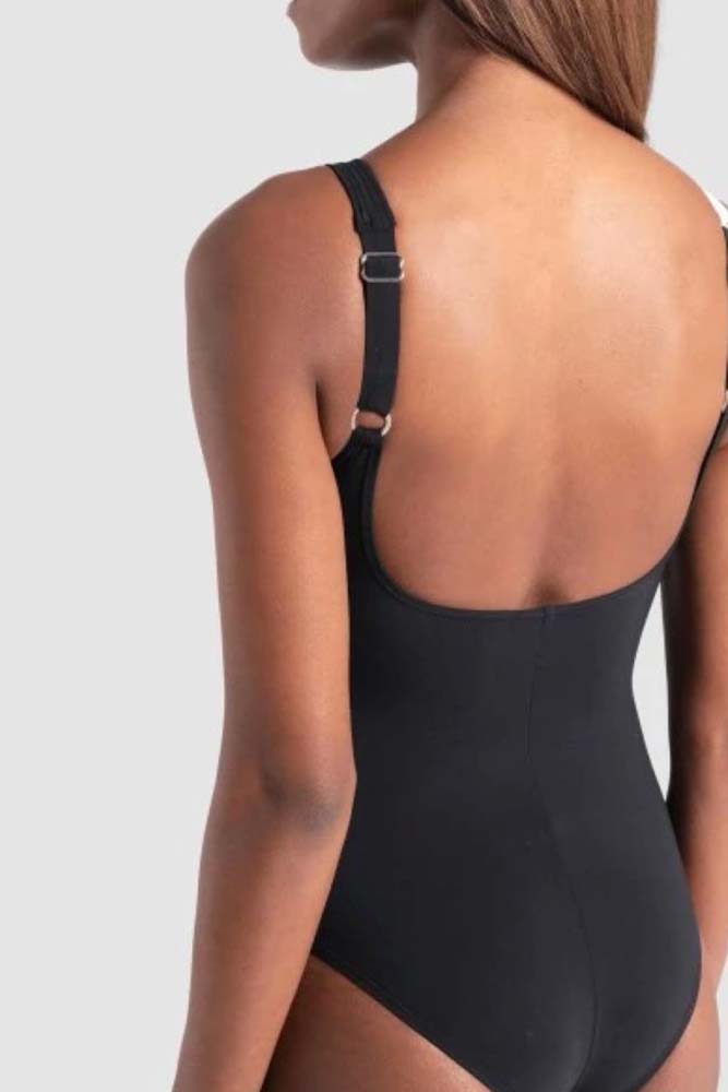 INTERO  IMBOTTITO DONNA  NERO/BIANCO 008125 510 ARENA 