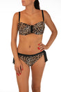 BIKINI FASCIA COPPA DD ANIMALIER V145 17 ANIMALIER BERNE' 