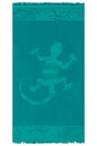 TELO MARE SPUGNA UNISEX  AZZURRO DANTELA KARIBA COMPTOIR DE LA PLAGE 
