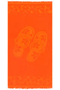 TELO MARE SPUGNA UNISEX  ARANCIO DANTELA KERLAZ COMPTOIR DE LA PLAGE 