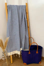TELO MARE COTONE UNISEX  BLU YADARA ROYAL COMPTOIR DE LA PLAGE 