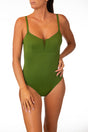 INTERO  SENZA IMBOTTITURA DONNA  VERDE 2700 PALMA DNUD 