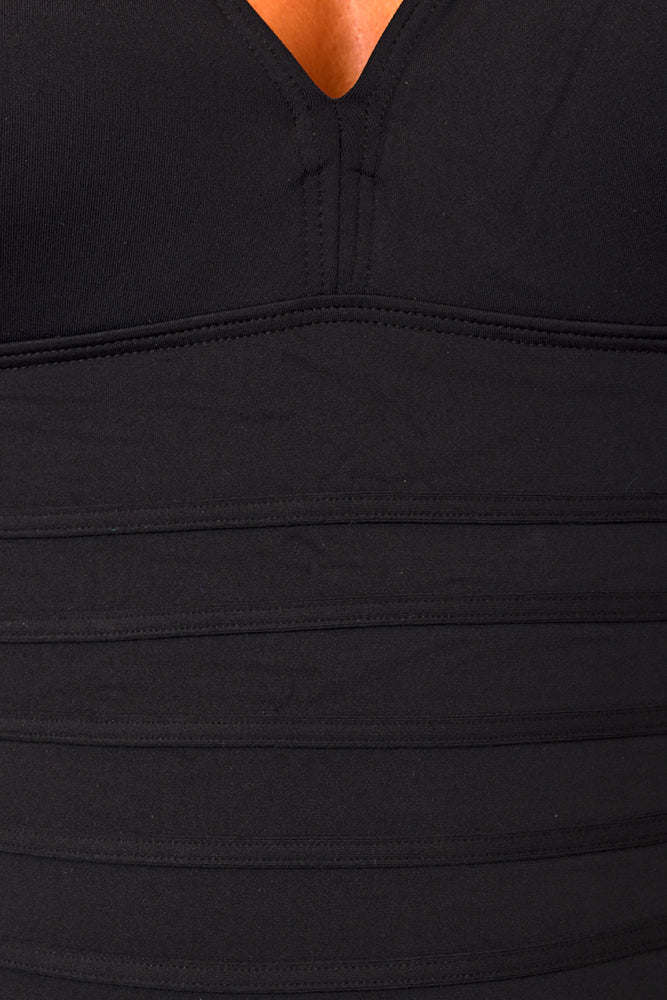 INTERO CON FERRETTO COPPA D NERO 2723D NOIR DNUD 