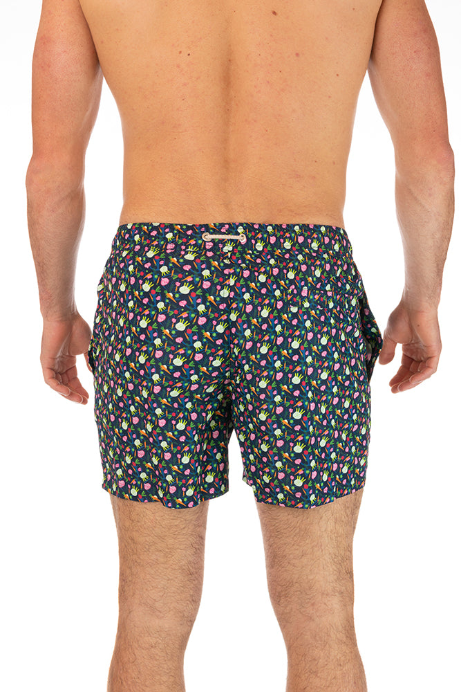 BOXER MOLLA UOMO  BLU FK25-M05BA30 X10 FXXK 