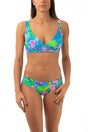 BIKINI FERRETTO DONNA  AZZURRO 823I28 52P MULTICOLOR LULI FAMA 