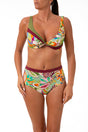 BIKINI FERRETTO DONNA  VERDE 25B084KCP-990 VERDE MARETTE 