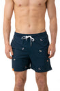 BOXER MOLLA UOMO  BLU H35112 SUSHI07 SUN 68 