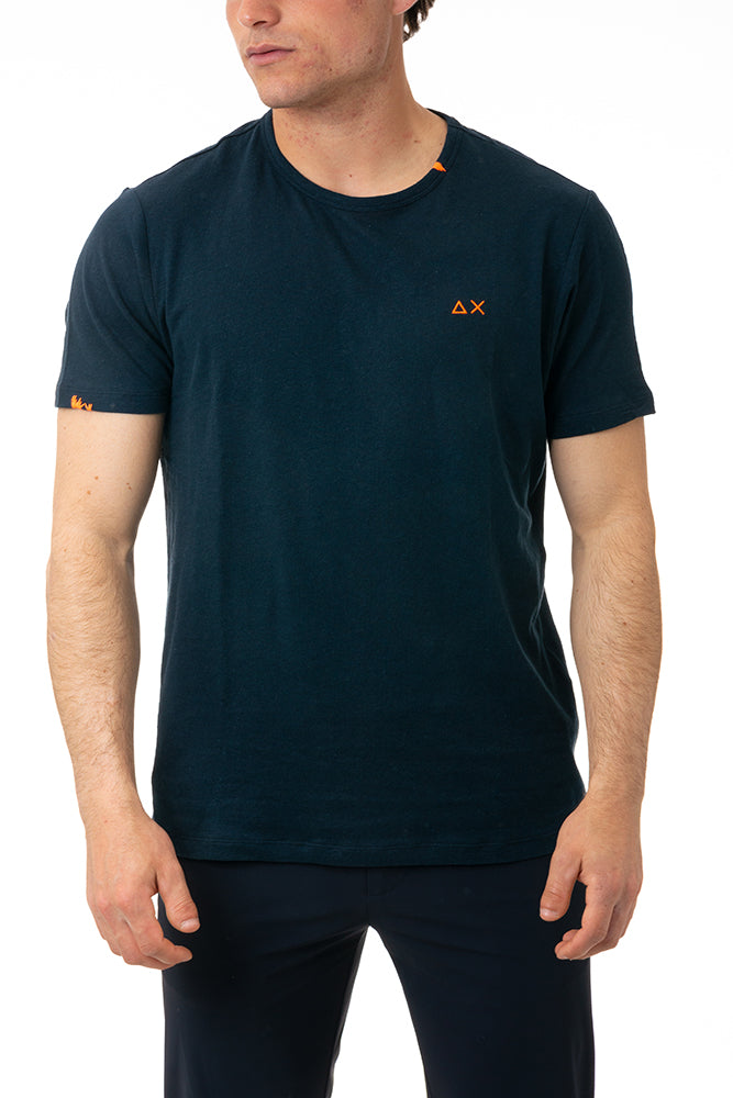MAGLIA UOMO  BLU T35136 BLU07 SUN 68 