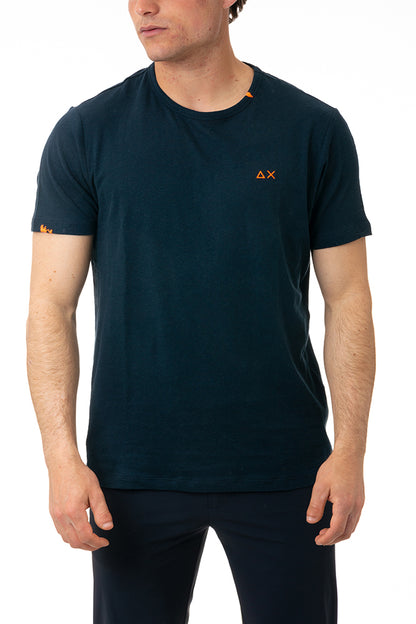 MAGLIA UOMO  BLU T35136 BLU07 SUN 68 