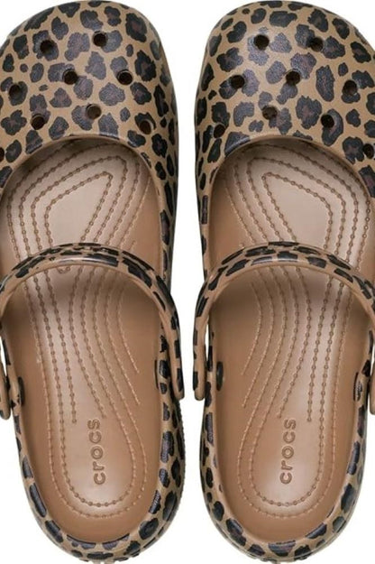  212478 LEOPARD CROCS 