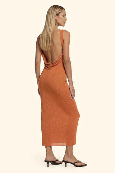 ABITO Donna FXXK   LUNGO Arancio