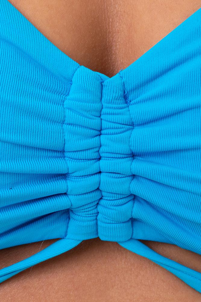 MIX REGGISENO BRASSIERE DONNA  CELESTE/BLU GEMMA MEDITATION BE BEACH 