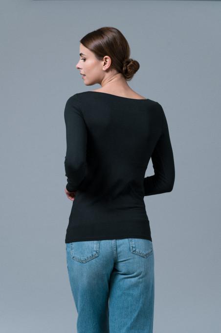 MAGLIA Donna MAJESTIC autunno/inverno   Blu navy