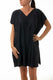 KAFTANO Donna BE BEACH   CORTO Nero