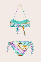 BIKINI FASCIA BAMBINA  VERDE FJ25-G1G06 X50 FXXK 
