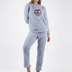 PIGIAMA BAMBINA  AZZURRO