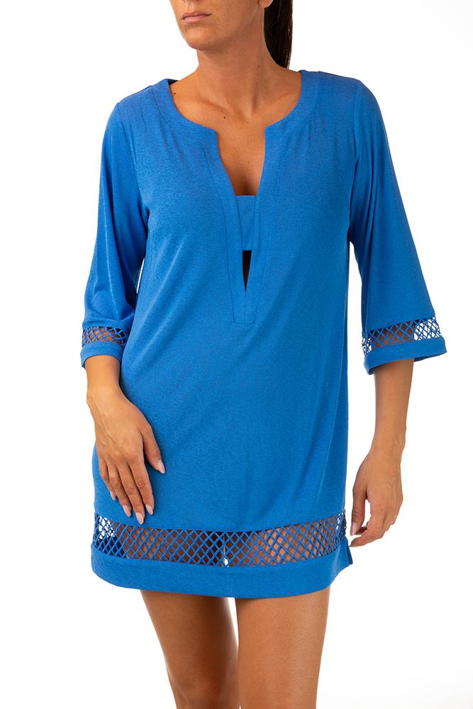 KAFTANO DONNA  AZZURRO