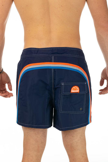 BOXER PIATTO UOMO  BLU 502 07407 SUNDEK 