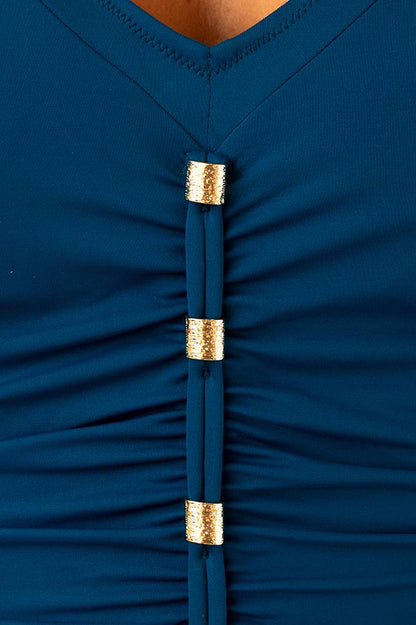 INTERO Donna CHARMLINE Imbottito  slip coprente Oceano