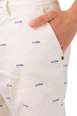 PANTALONE UOMO  BIANCO