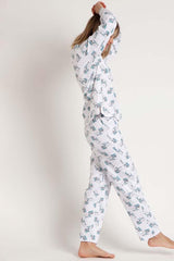 PIGIAMA AUTUNNO/INVERNO DONNA  BIANCO