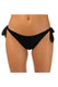 MIX SLIP Donna BE BEACH   slip con fiocchi Nero