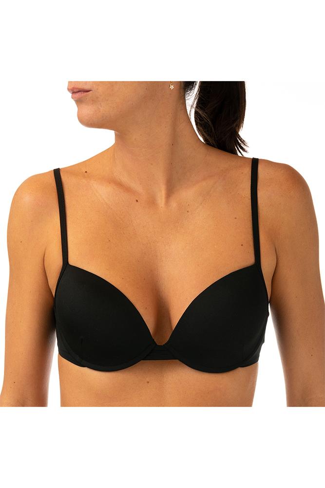 MIX REGGISENO Donna BE BEACH COPPA PREFORMATA   Nero