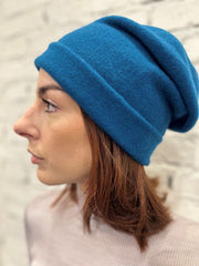 CAPPELLO AUTUNNO/INVERNO UNISEX  PETROLIO