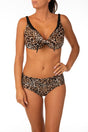 BIKINI FERRETTO DONNA  ANIMALIER V178 17 ANIMALIER BERNE' 