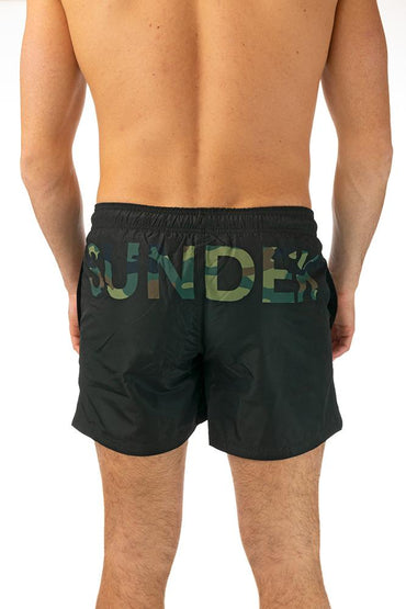 BOXER Uomo SUNDEK con elastico CORTO Verde